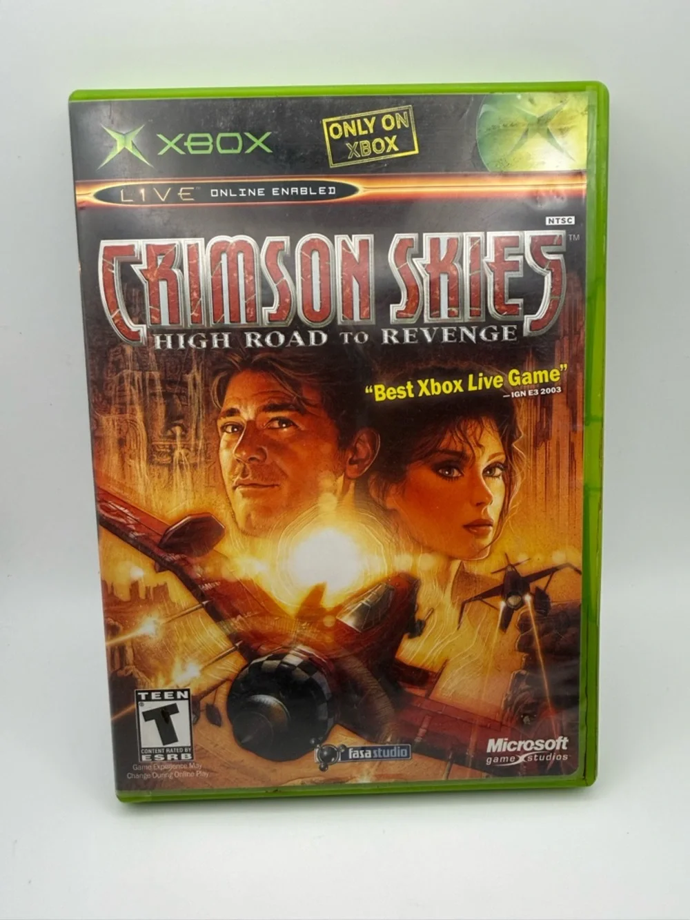 Microsoft Xbox Crimson Skies: High Road to Revenge - Complete CIB Rare